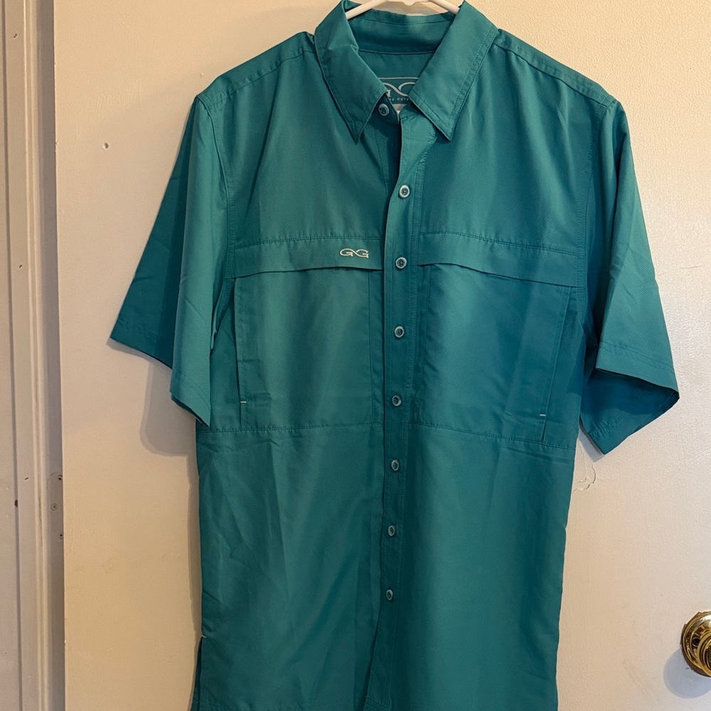 GameGuard Teal Short Sleeve Shirt small